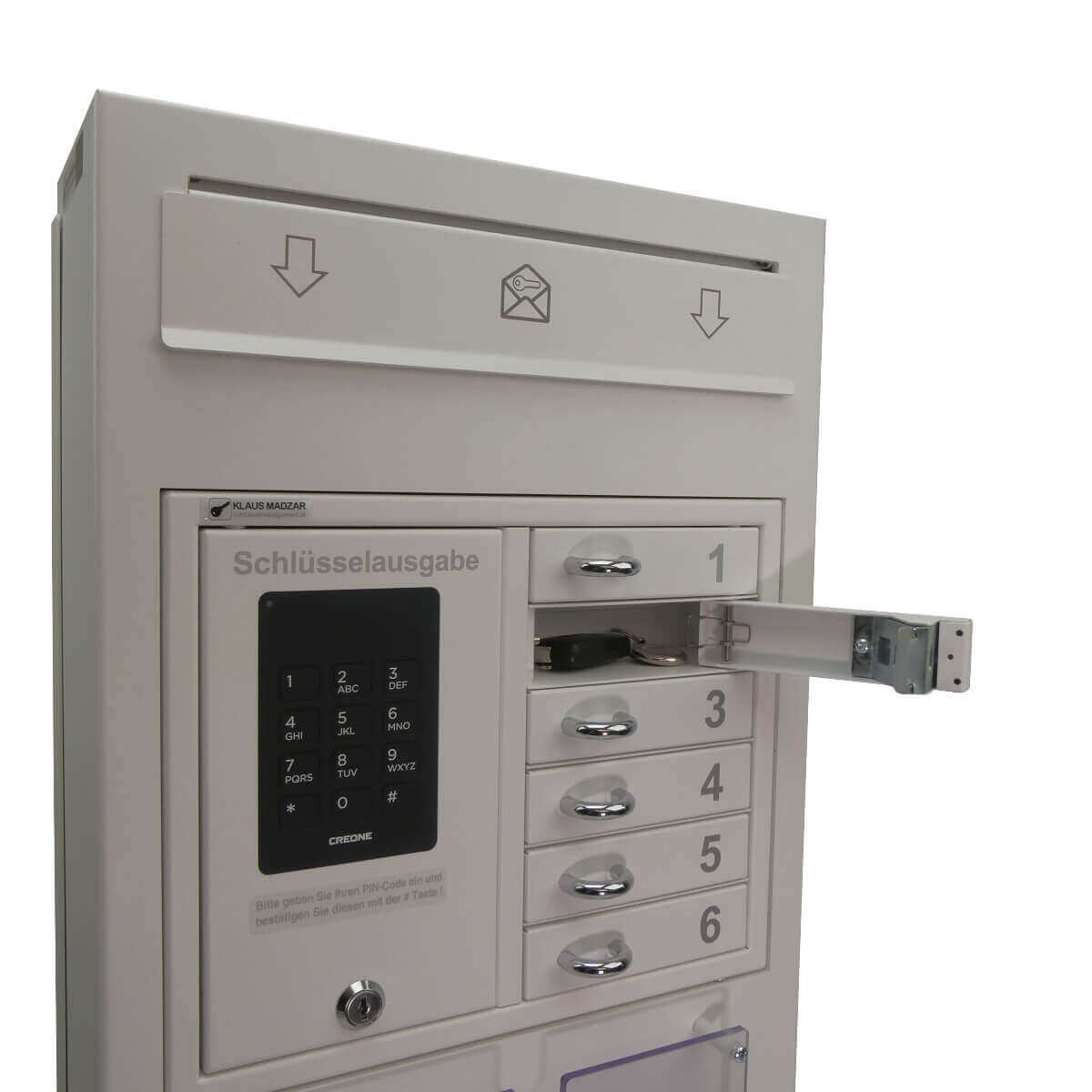 keyboxpro_9006_weiss_einwurfklappe_lasertechnik_3